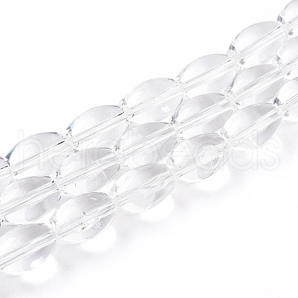 Natural Quartz Crystal Beads Strands G-N347-07-1