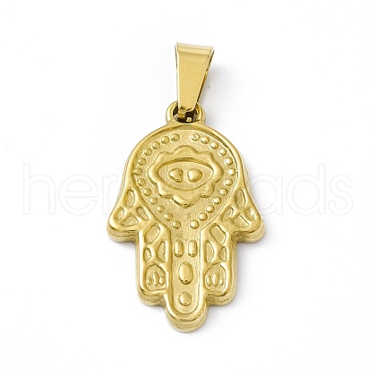 PVD Vacuum Plating 304 Stainless Steel Pendants STAS-A062-18G-1