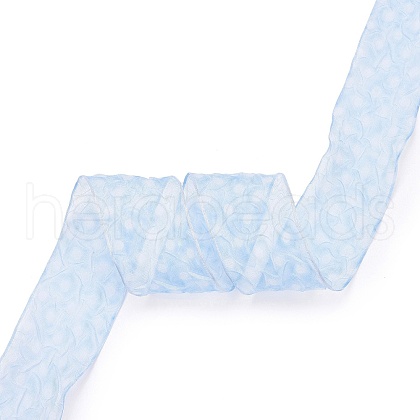 20 Yards Polyester Mesh Ribbon SRIB-P021-E04-1