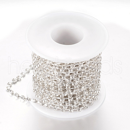 Iron Rhinestone Strass Chains CHC-T002-SS6-01S-1-1