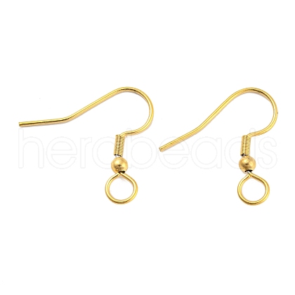 304 Stainless Steel Earring Hooks X-STAS-B047-30G-1