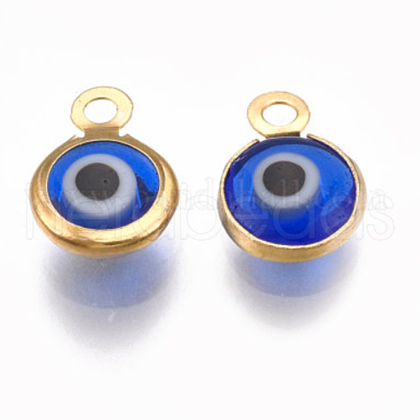 Handmade Lampwork Charms STAS-T041-01-09-1