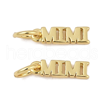 Brass Charms KK-S527-02G-A-1