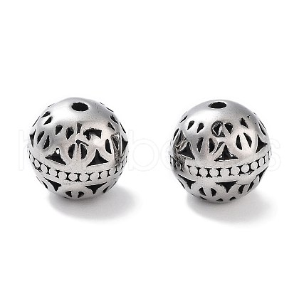 304 Stainless Steel Beads STAS-M057-11AS-1
