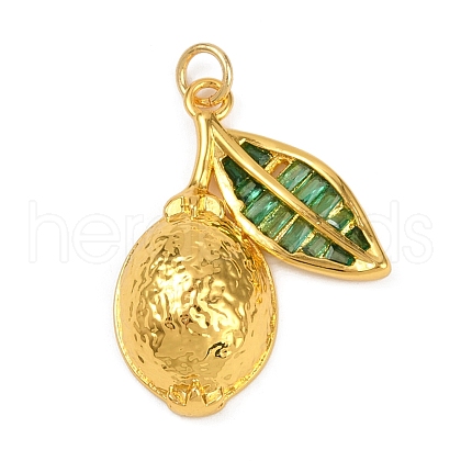 Brass Pendants KK-K405-02G-1