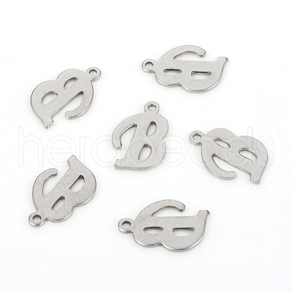 Non-Tarnish 201 Stainless Steel Pendants STAS-L244-04B-P-1