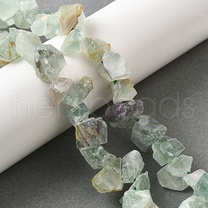 Natural Fluorite Beads Strands G-S386-B01-1