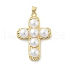 Brass Pendants KK-C091-01G-1