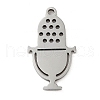 Non-Tarnish 5Pcs 201 Stainless Steel Pendants STAS-B064-11P-1