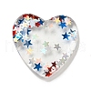 Independence Day Resin Caboshons RESI-U007-02B-1