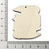 Wood Pendant WOOD-H107-04-27-3