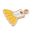 Alloy Enamel Pendants ENAM-A008-06KCG-03-2