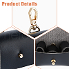PU Imitation Leather Wedding Ring Pouch ABAG-WH0038-45A-3