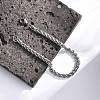 Tarnish Resistant 304 Stainless Steel Wheat Chains Bracelets BJEW-O091-04P-5