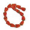 Handmade Lampwork Enamel Beads LAMP-U004-07J-4