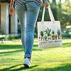 Canvas Women's Tote Bags ABAG-WH0057-001-4