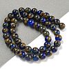 Synthetic Gold Clinquant Stone Beads Strands G-P549-A01-01A-3