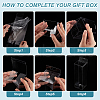 Transparent Plastic PVC Box Gift Packaging CON-WH0099-31B-4
