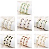 Natural Gemstone Bracelets BJEW-D330-01G-1