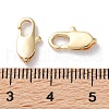Rack Plating Brass Lobster Claw Clasps KK-F090-23LG-01-3