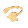 304 Stainless Steel Open Cuff Rings RJEW-Q808-02C-G-2