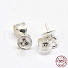 925 Sterling Silver Pinch Bails STER-A006-343-2