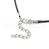 Angel Glass Sead Beaded Pendant Necklaces NJEW-MZ00094-05-5