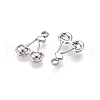 Non-Tarnish 304 Stainless Steel Charms STAS-A070-26P-2