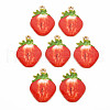 Light Gold Alloy Enamel Pendants ENAM-S126-130-1
