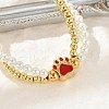 Brass Multi-strand Bracelets BJEW-M056-09G-03-3