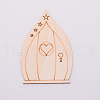 Natural Wood Cabochons WOOD-WH0104-32-1