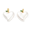 Plastic Pearl Pendants KK-L229-015G-1