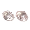 Transparent Glass Pendants GLAA-D025-08C-2