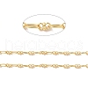 Rack Plating Brass Oval & Infinity Link Chains CHC-I040-02G-2