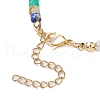 Natural & Synthetic Gemstone Beads Link Bracelets for Women Men BJEW-JB11467-6
