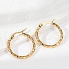 201 Stainless Steel Hoop Earrings X-EJEW-I245-07B-1