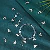 HOBBIESAY 20Pcs 201 Stainless Steel Bunny Pendants STAS-HY0001-02P-4