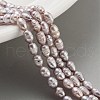 Natural Cultured Freshwater Pearl Beads Strands PEAR-P062-01C-1