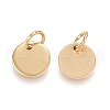 Ion Plating(IP) 304 Stainless Steel Charms EJEW-L238-03B-G-2