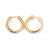 Small Clear Cubic Zirconia Hoop Earring for Women EJEW-C002-03G-RS-1