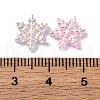 Luminous & Electroplate Resin Decoden Cabochons RESI-Z032-01D-5