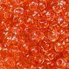 Baking Paint Transparent Colours Glass Round Beads SEED-L011-13A-13-3