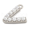 Plastic Imitation Pearl Pendants KK-P230-17P-V-2