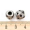 316 Surgical Stainless Steel  Beads STAS-Q304-37AS-3