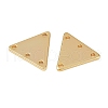 Brass Triangle Chandelier Component Links KK-B137-03G-2
