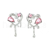 Alloy Stud Earring EJEW-C052-01-2