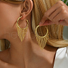 Elegant Tassel Hoop Earrings XR0321-1