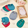  10Pcs 10 Styles Velvet Jewelry Storage Pouches TP-NB0001-58-4