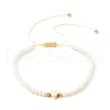 Adjustable Nylon Thread Braided Bead Bracelets BJEW-JB06450-02-1