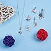 Sets of Musical Instruments Tibetan Style Alloy Pendants TIBEP-PH0004-17AS-5